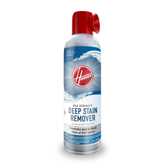 Hoover Deep Stain Remover canister showcased in front of solid white background 