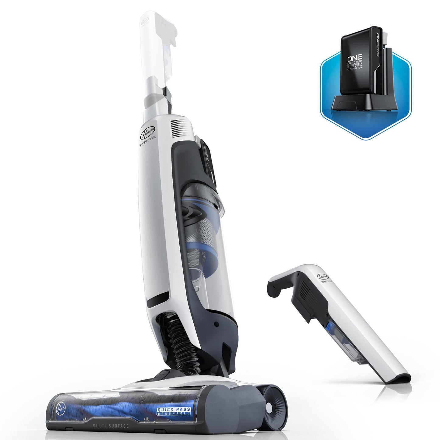 ONEPWR Evolve Pet MAX Cordless Upright Vacuum - Kit