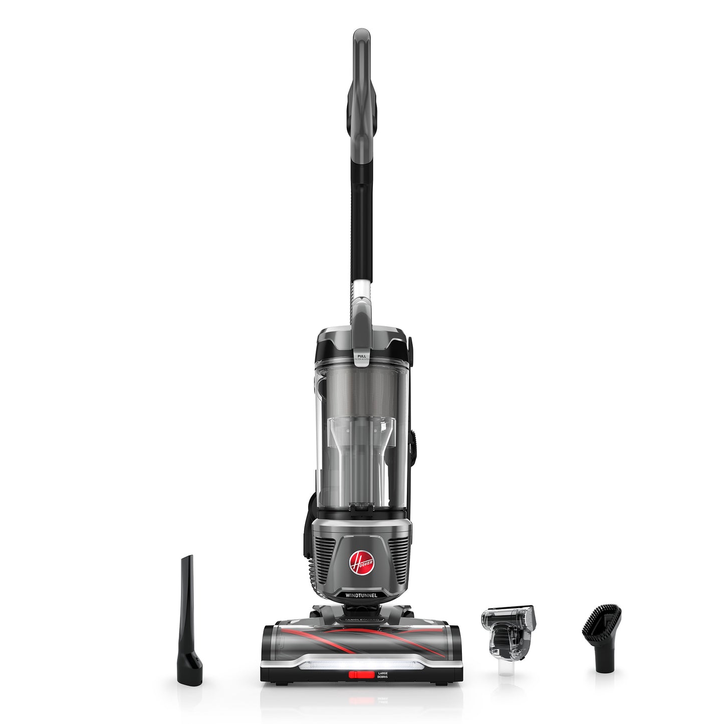 WindTunnel Tangle Guard Upright Vacuum with LED Crevice Tool